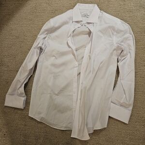 Calvin Klein Men's Light Gray Dress Shirt